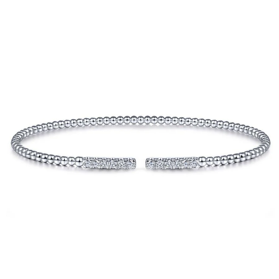 Gabriel & Co. Bujukan White Gold Bracelet (0.3 CTW)
