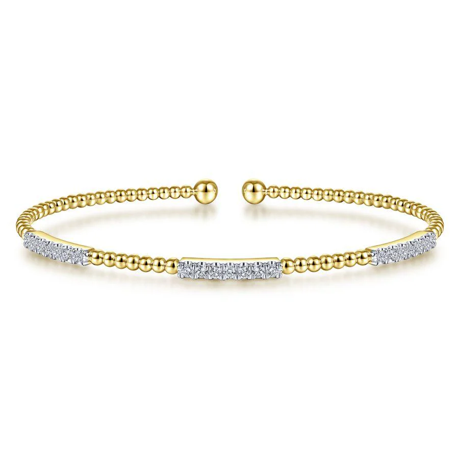 Gabriel & Co. Bujukan Yellow Gold Bracelet (0.46 CTW)