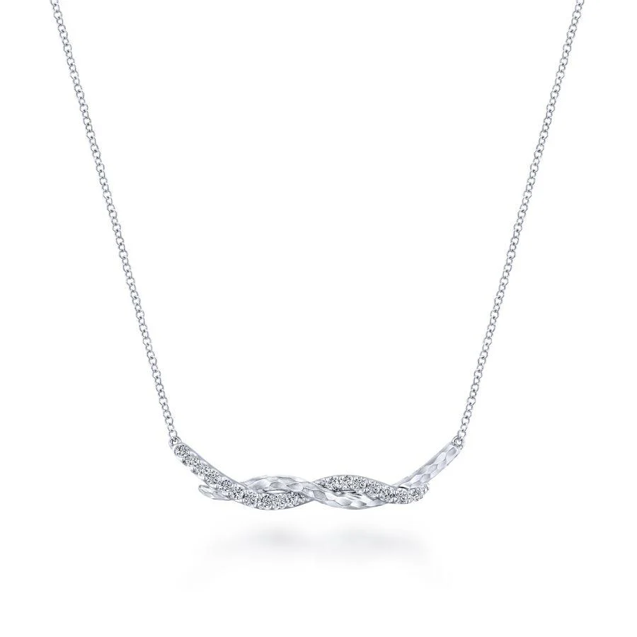 Gabriel & Co. Souviens Sterling Silver Necklace