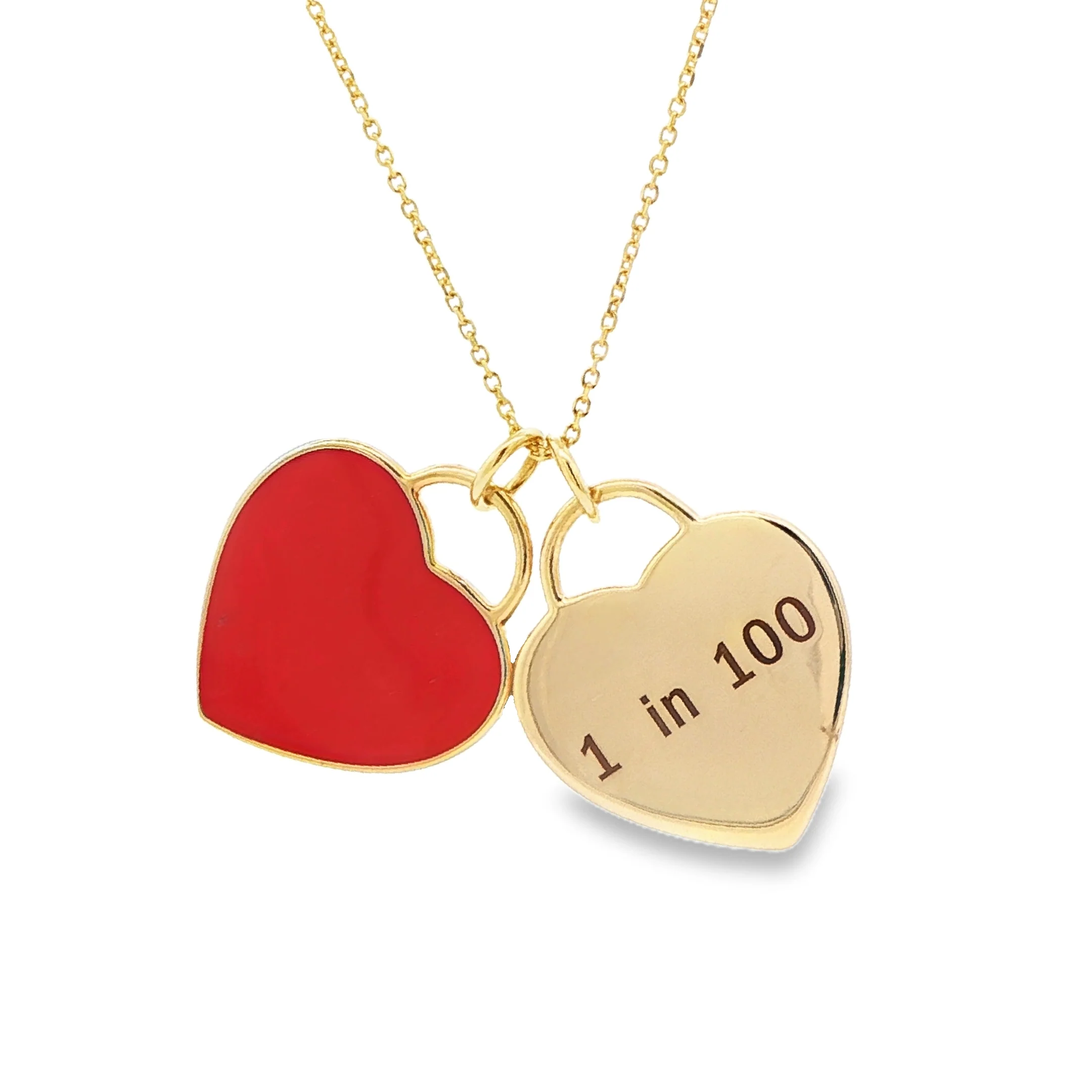 HeartWorks Double Heart Necklace