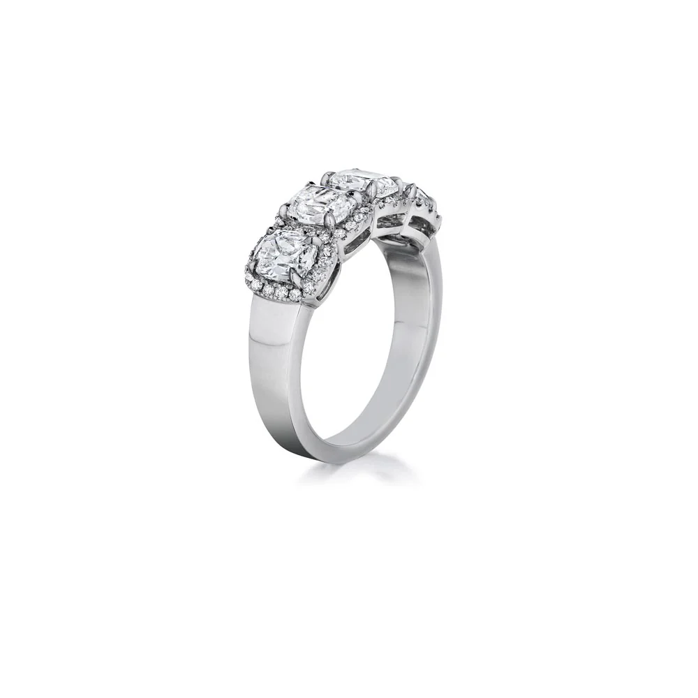 Henri Daussi Cushion Collection Diamond Ring (0.27 CTW) - Image 2