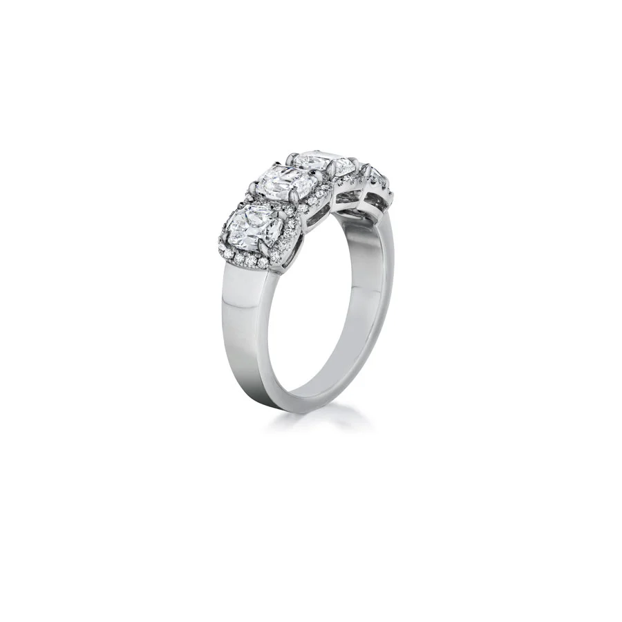 Henri Daussi Cushion Collection Diamond Ring (0.35 CTW) - Image 2