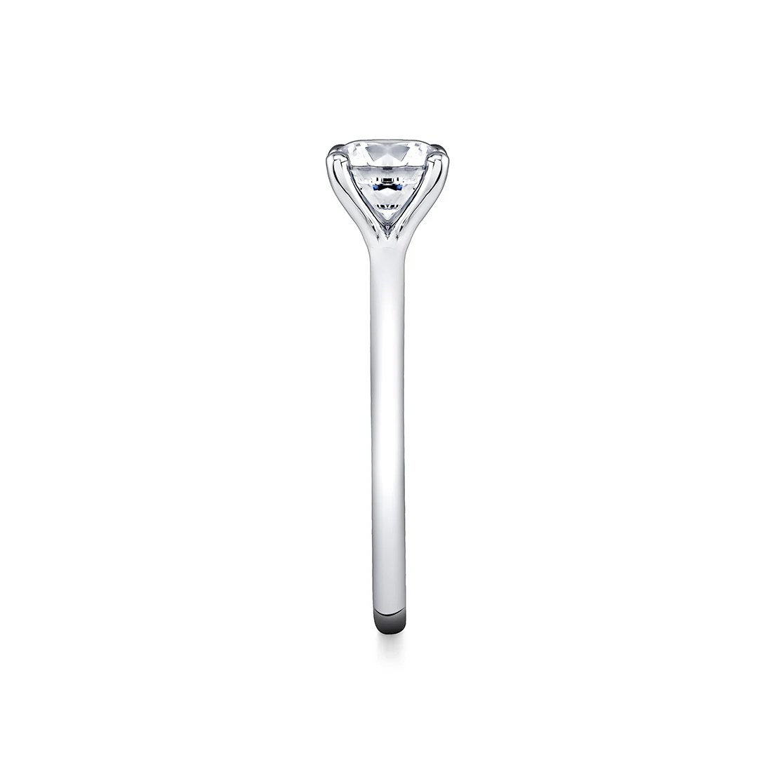 Iconelle Solitaire Two Tone Engagement Ring - Cecily - Image 4