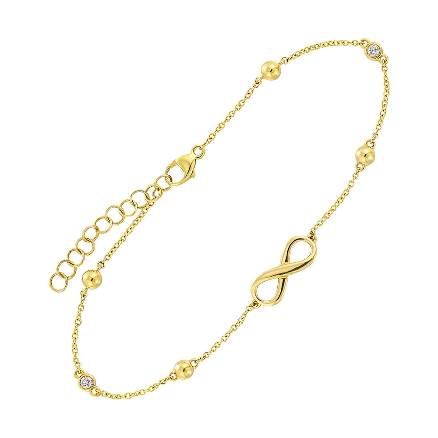 Infinity Diamond Bracelet