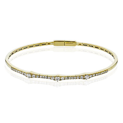 Simon G Bracelet in 18K Gold with Diamonds