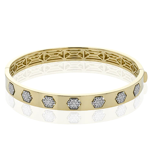 Simon G BANGLE IN 18K GOLD WITH DIAMONDS