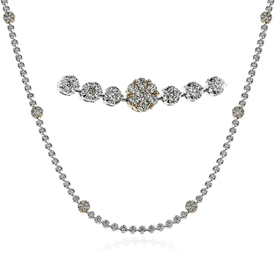 Simon G lp4330 Necklace in 18k Gold with Diamonds