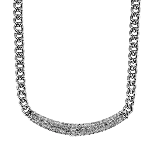 Simon G lp4849 Necklace in 18k Gold with Diamonds