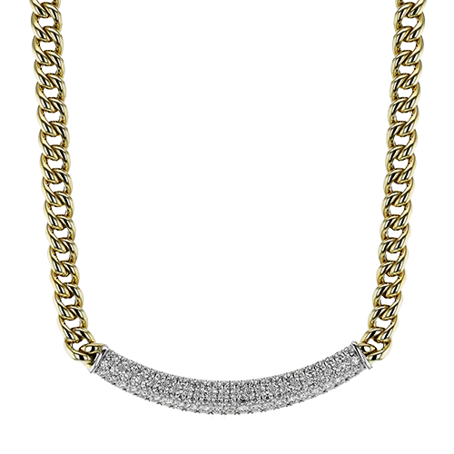 Simon G lp4849 Necklace in 18k Gold with Diamonds - Image 2