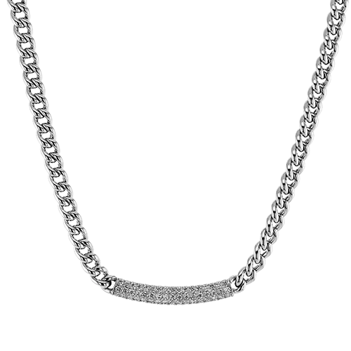 Simon G lp4858 Necklace in 18k Gold with Diamonds