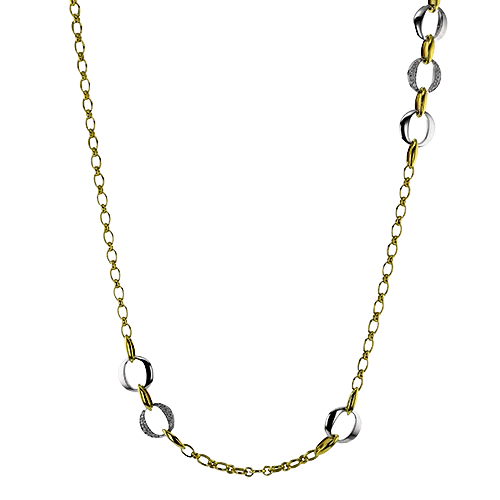 Simon G lp4869 Necklace in 18k Gold with Diamonds