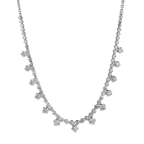Simon G lp4951 Necklace in 18k Gold with Diamonds
