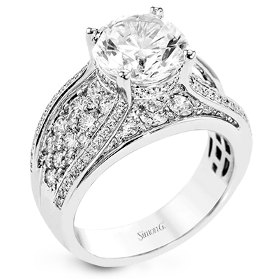 Simon G. Round Engagement Ring Setting