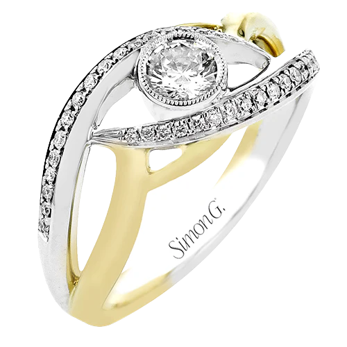 Simon G. Round Engagement Ring Setting