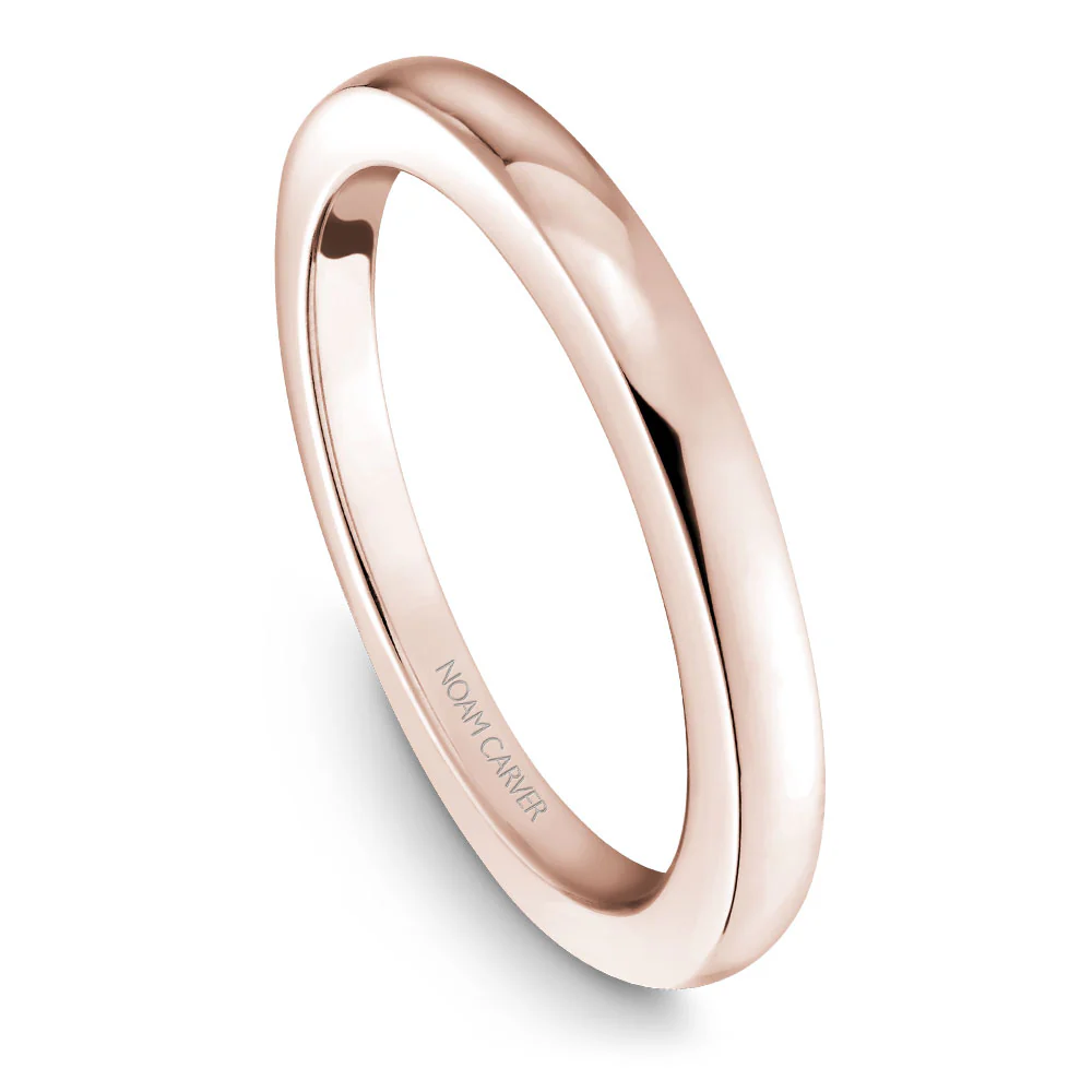 Noam Carver Rose Gold Shared Prong Floral Halo Engagement Ring Setting (0.93 CTW) - Image 5