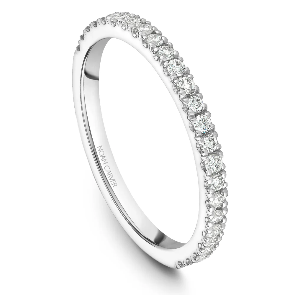 Noam Carver White Gold 6-Prong Diamond Engagement Ring Setting (0.28 CTW) - Image 5