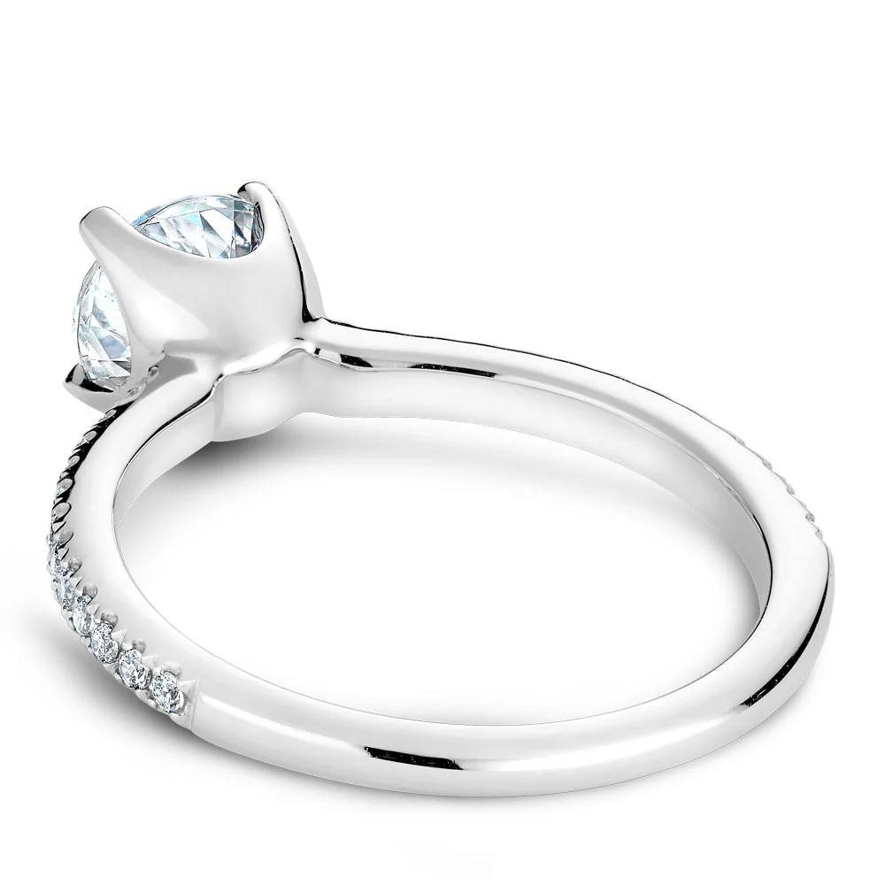Noam Carver White Gold Diamond Engagement Ring Setting (0.16 CTW) - Image 3