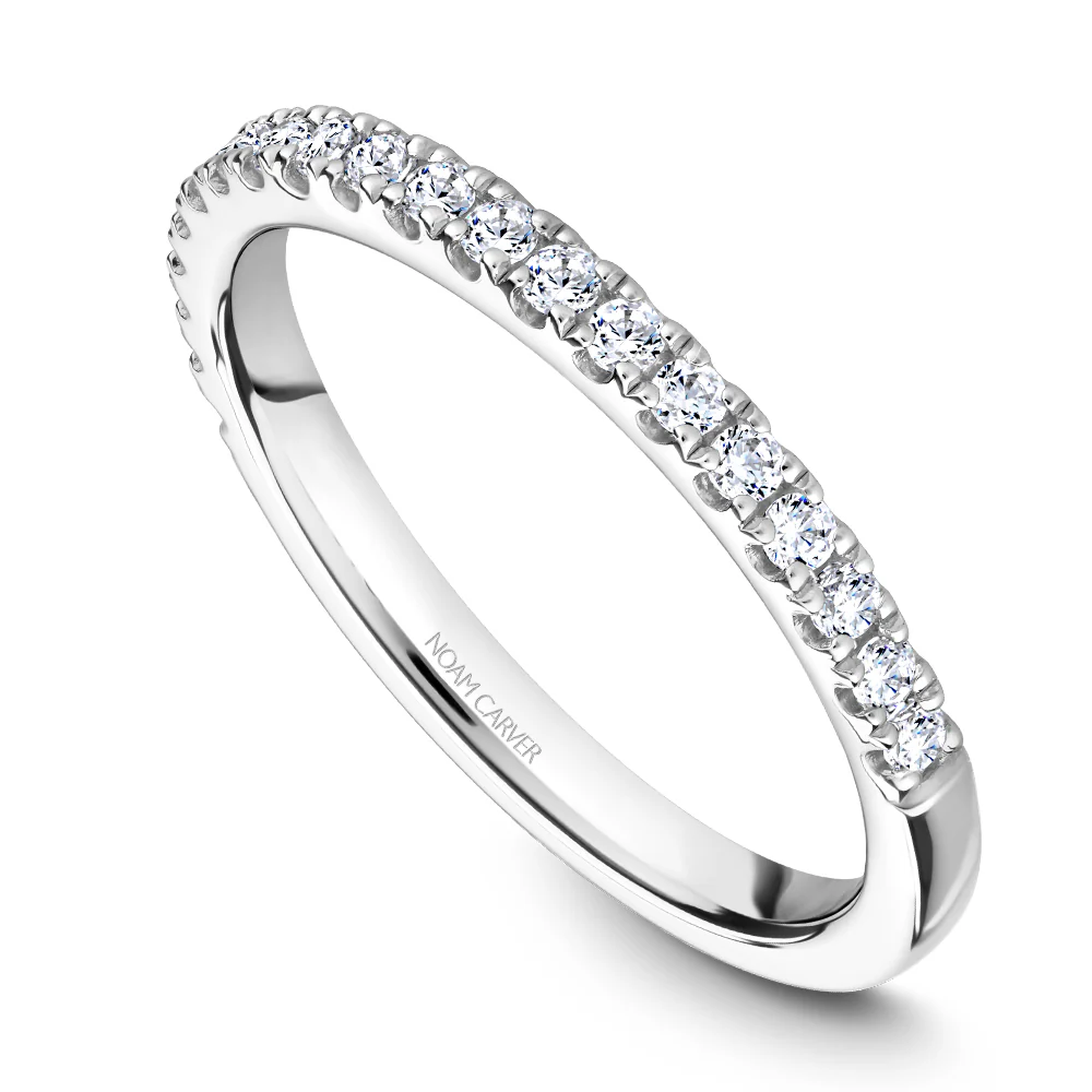 Noam Carver White Gold Diamond Engagement Ring Setting (0.28 CTW) - Image 5