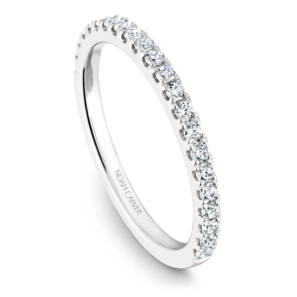 Noam Carver White Gold Diamond Engagement Ring Setting (0.31 CTW) - Image 5