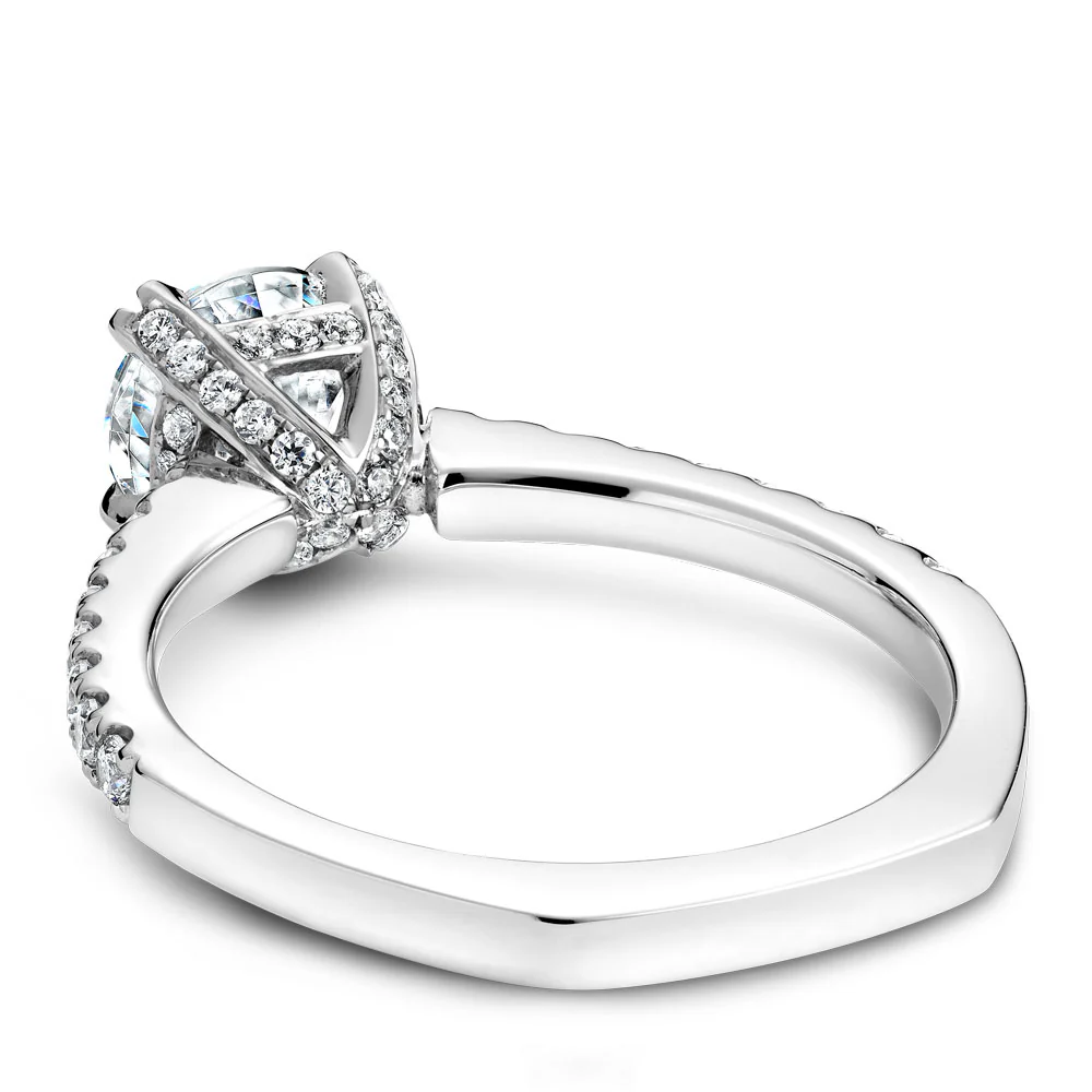 Noam Carver White Gold Diamond Engagement Ring Setting (0.39 CTW) - Image 3
