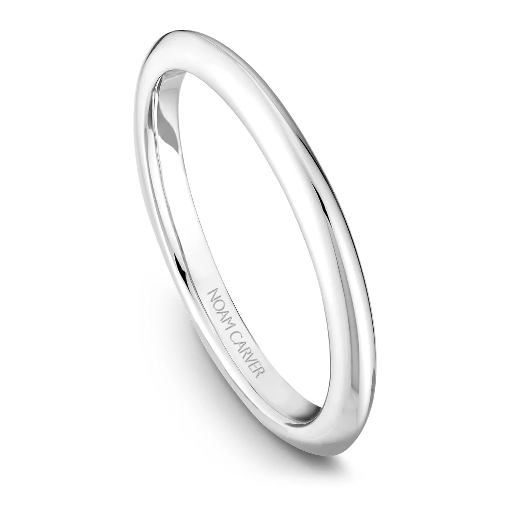 Noam Carver White Gold Engagement Ring Setting - Image 5
