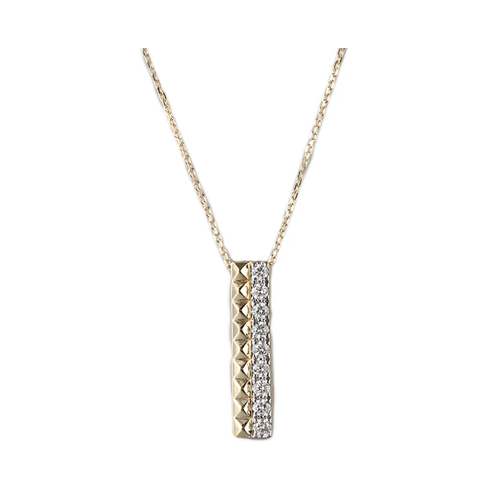 14Kt Yellow Gold Diamond 1/4Ctw Pendant