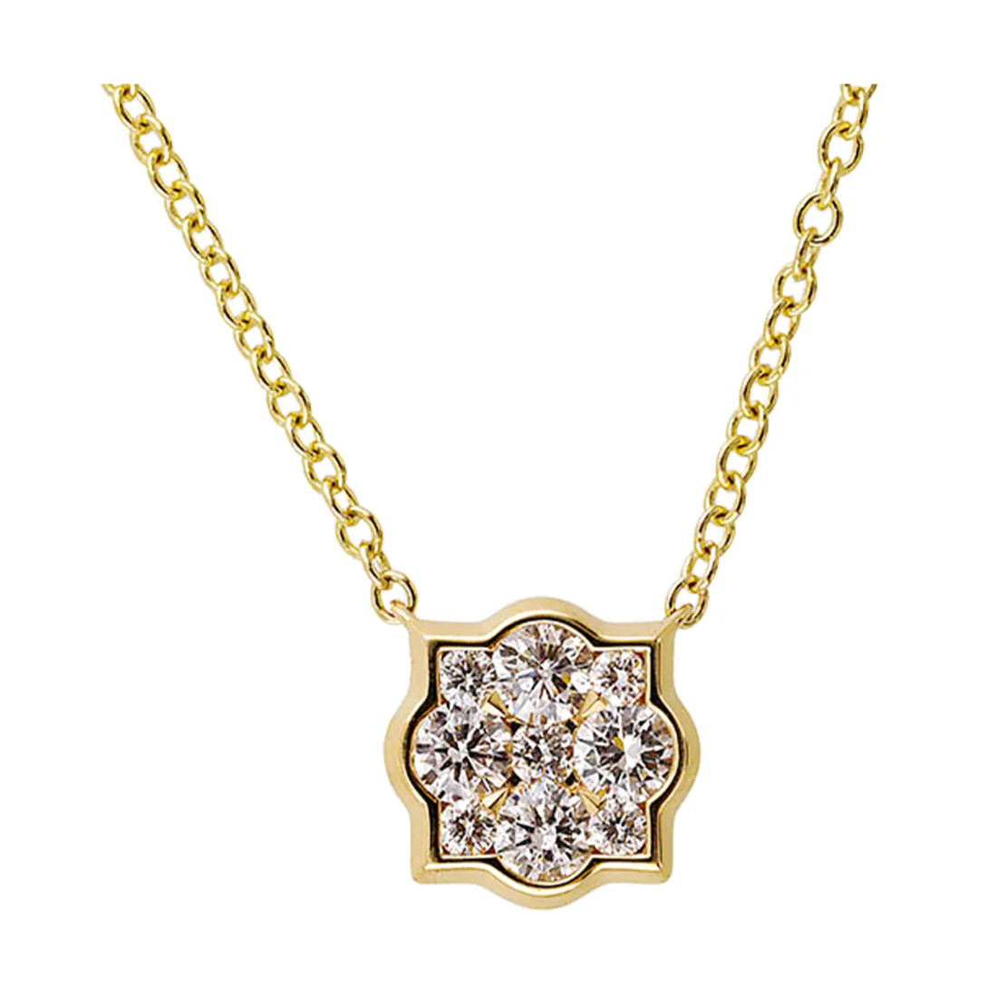 14Kt Yellow Gold Diamond 1/3Ctw Pendant
