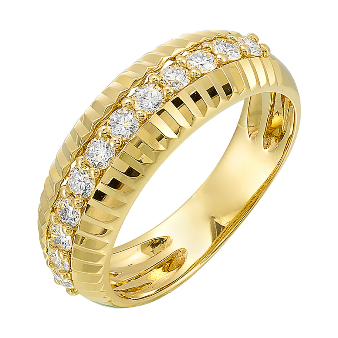 14Kt Yellow Gold Diamond 1/2Ctw Ring