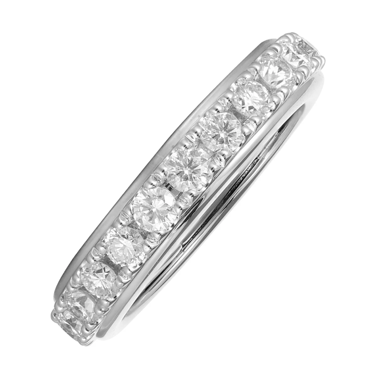 14Kt White Gold Diamond 1 7/8Ctw Ring