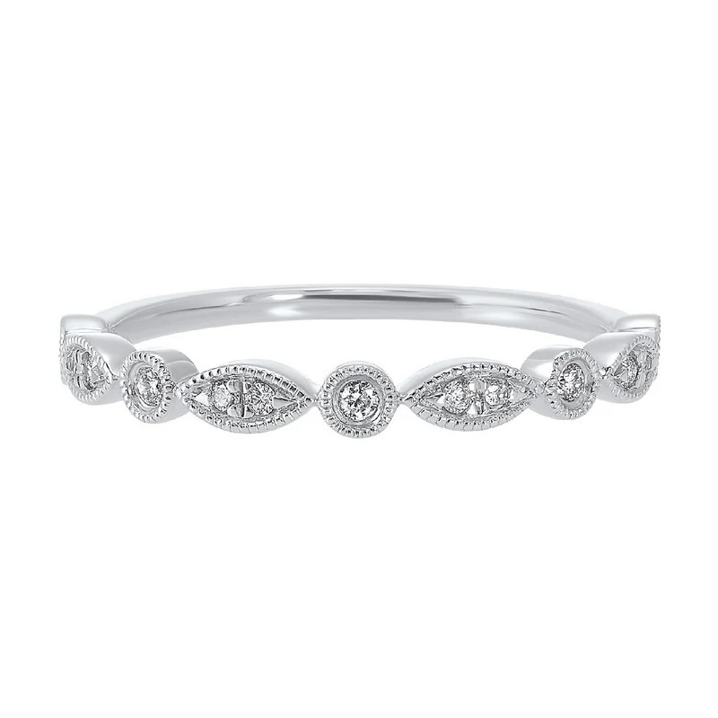 Stackable Diamond Band 1/10 CTW