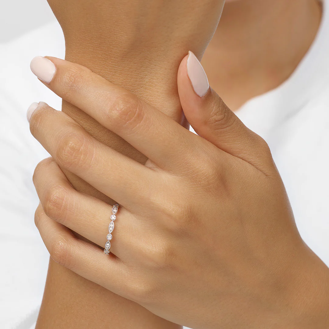 Stackable Diamond Band 1/10 CTW - Image 5