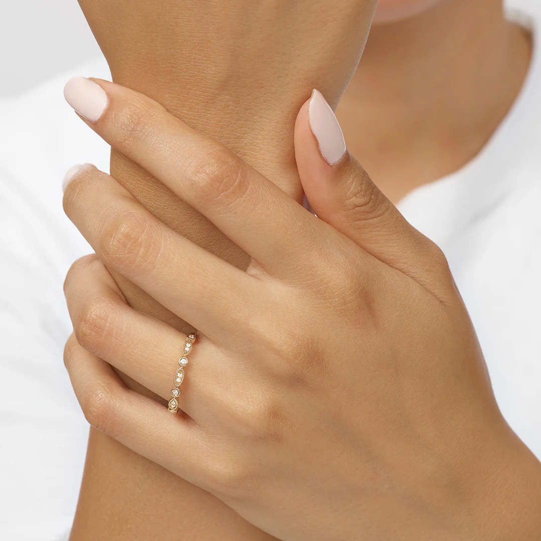 Stackable Diamond Band 1/10 CTW - Image 6
