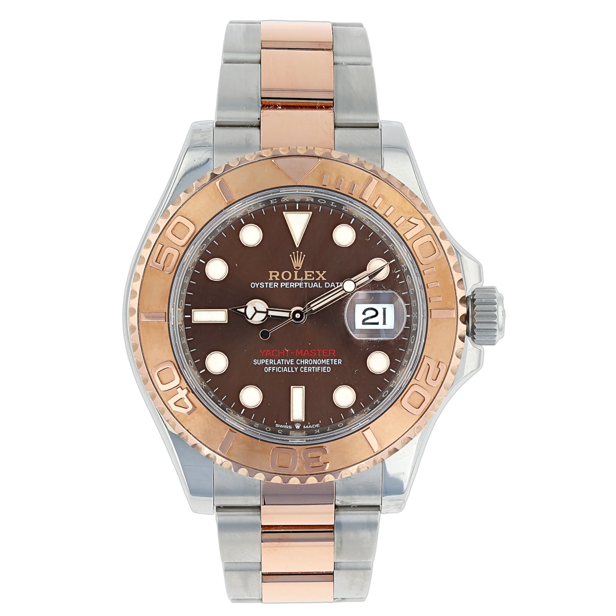 Rolex 116621 Yacht-Master Date Rolesor Oystersteel & 18K Everose Gold 40mm (Pre-owned)