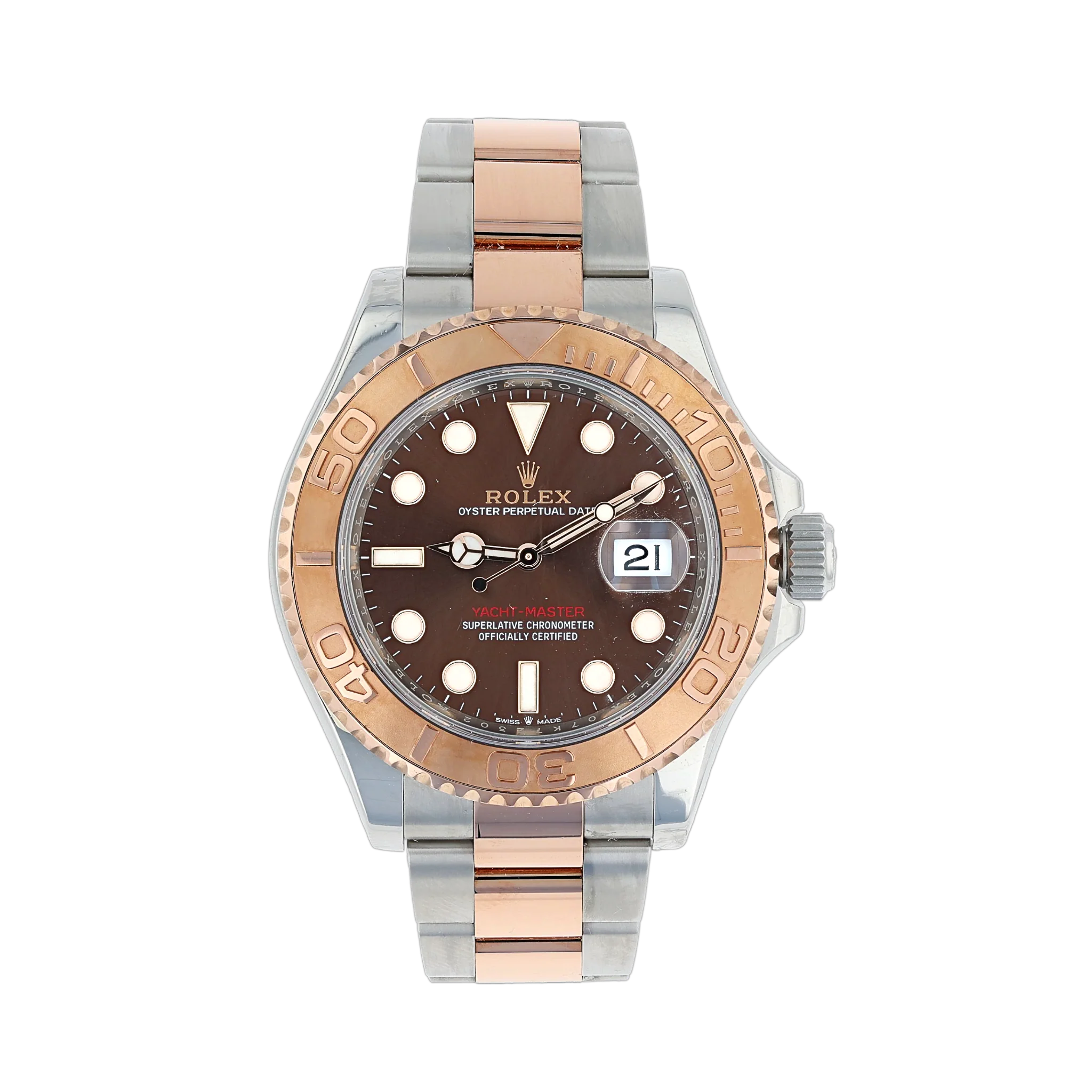 Rolex 116621 Yacht-Master Date Rolesor Oystersteel & 18K Everose Gold 40mm (Pre-owned) - Image 2