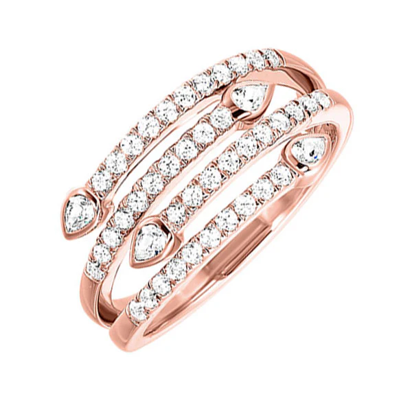 Rose Gold Fashion Ring