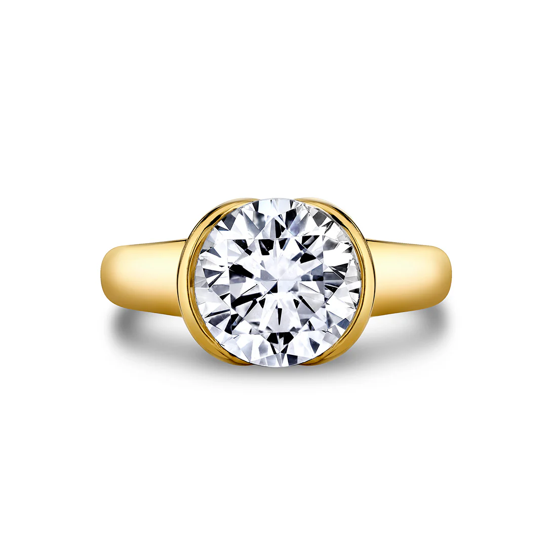 Shell Auranova Solitaire Engagement Ring - Liora - Image 2