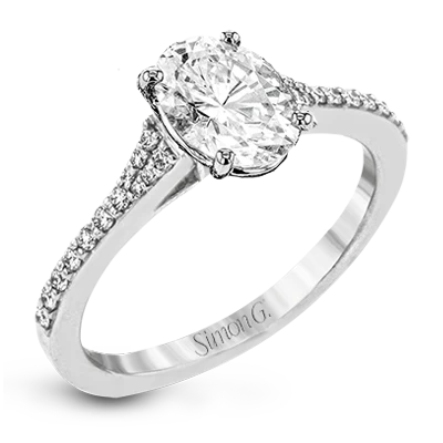 Simon G. Marquise Cut Engagement Ring Setting (0.16CTW) - Image 6