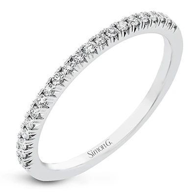 Simon G. Round Cut Hidden Halo Engagement Ring Setting (0.29CTW) - Image 5