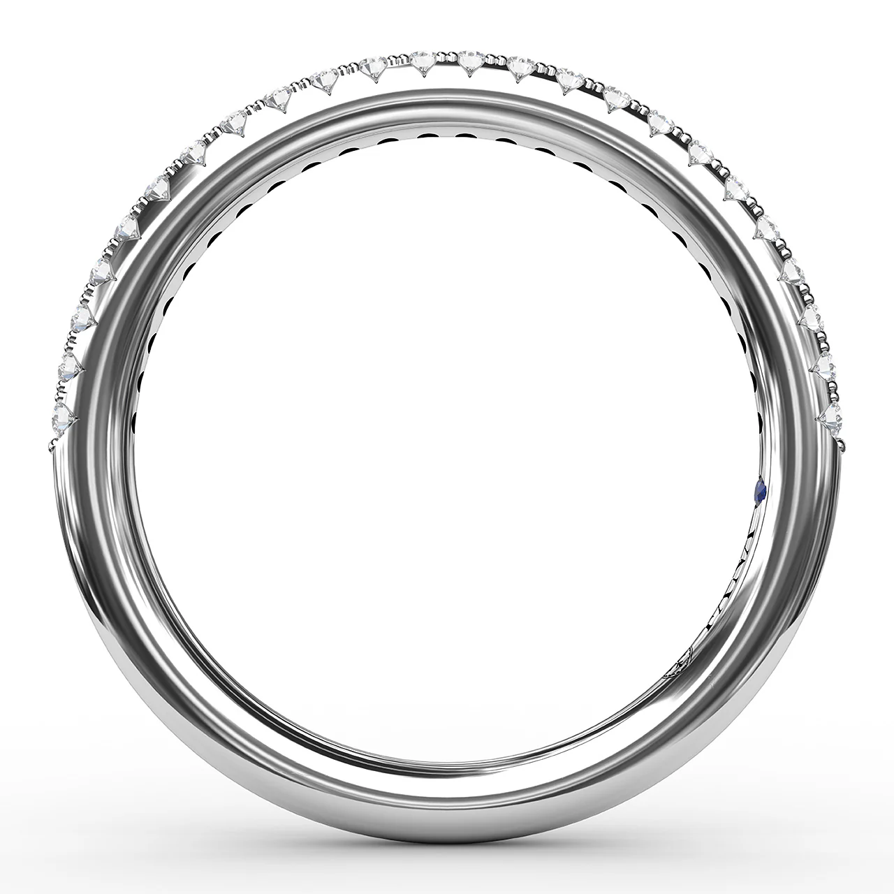 FANA Split Prong Diamond Anniversary Band - Image 2