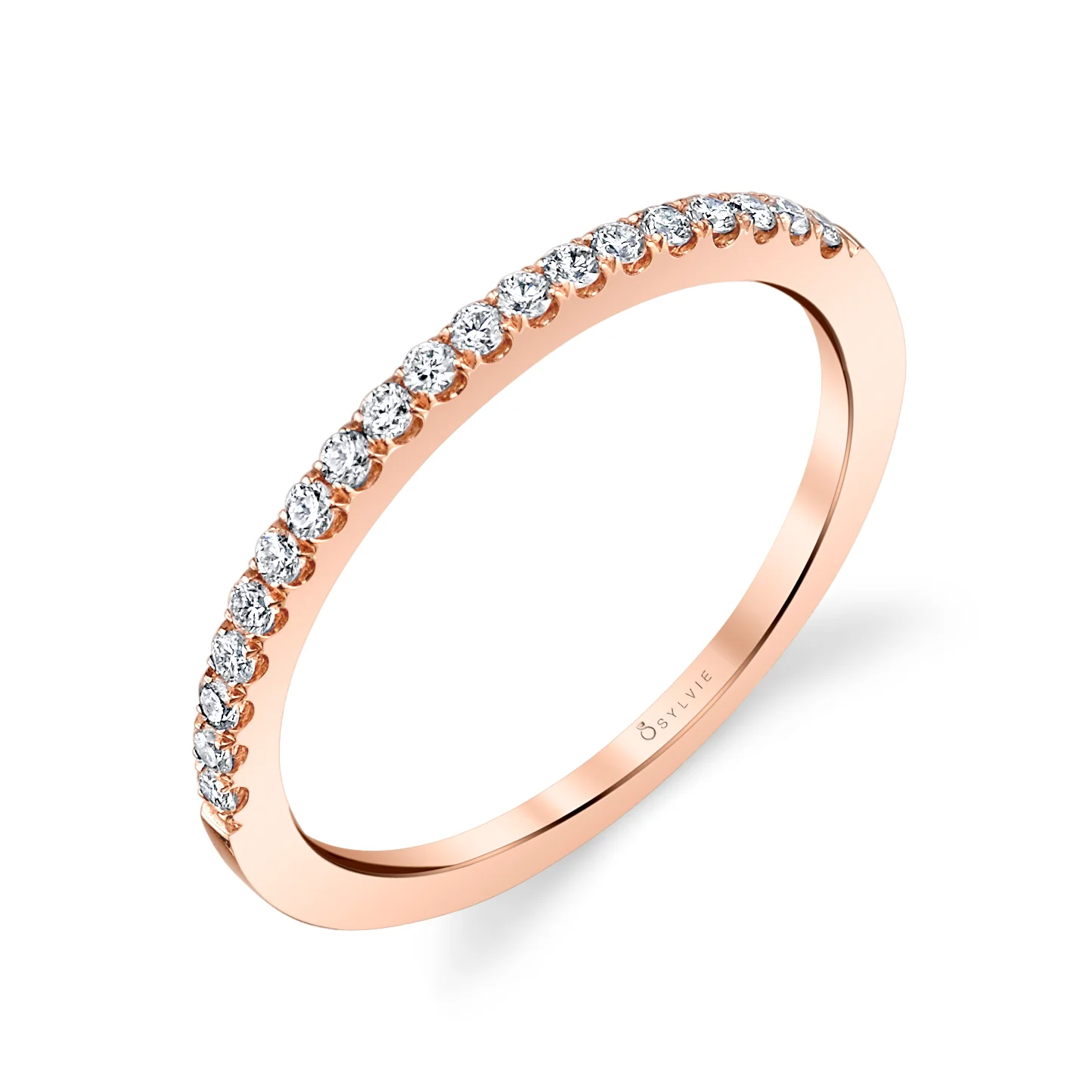 Sylvie Classic Wedding Band Setting - Image 3