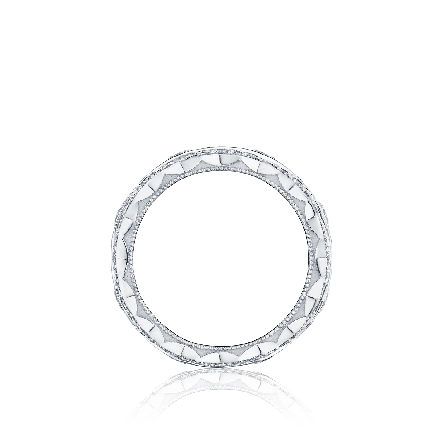 Tacori Adoration 18k White Gold Diamond Wedding Band (2.53 CTW) - Image 3