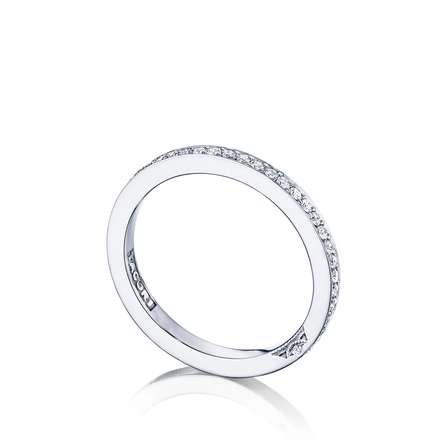 Tacori 18k White Gold Diamond Wedding Band (0.34 CTW) - Image 3