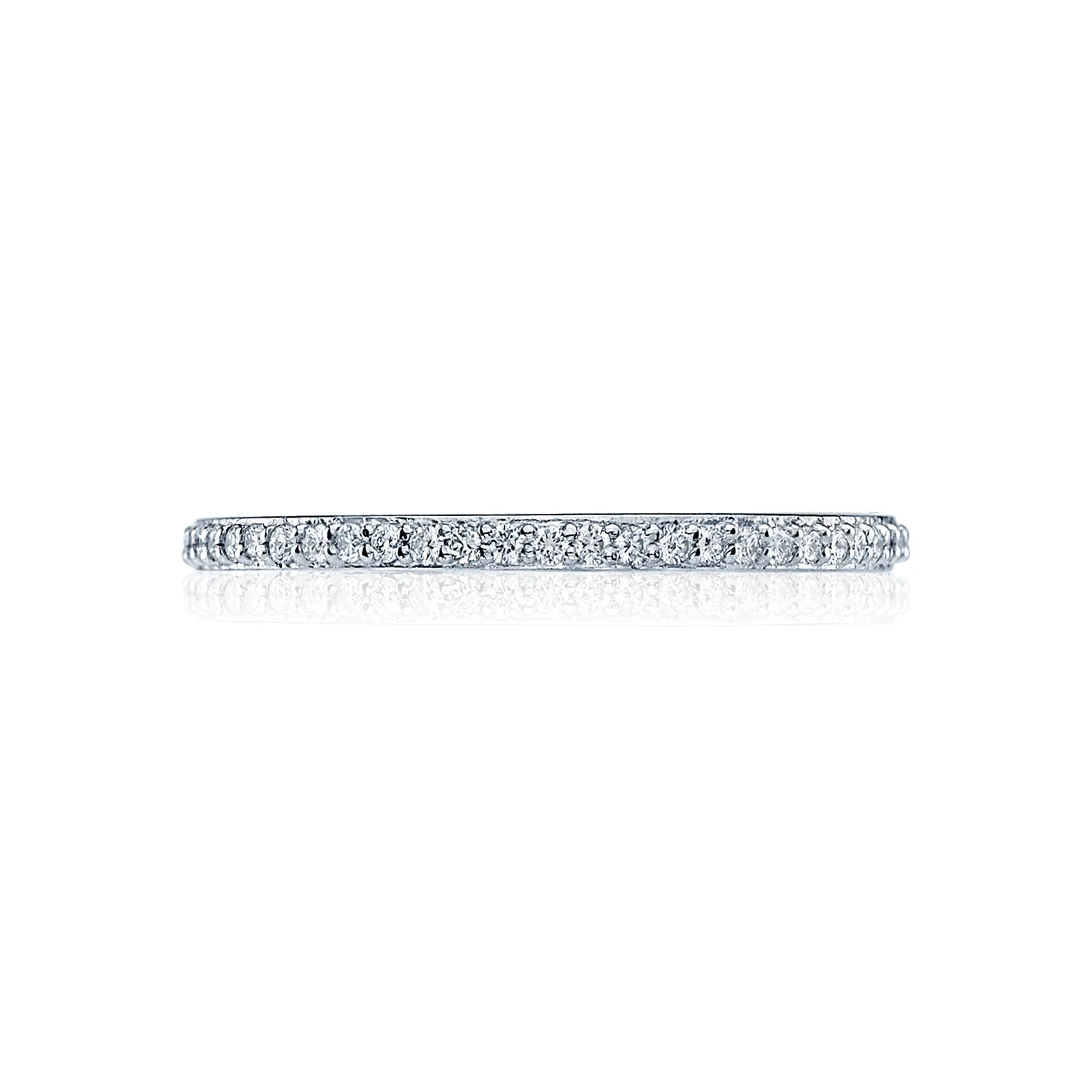 Tacori 18k White Gold Diamond Wedding Band (0.35 CTW)