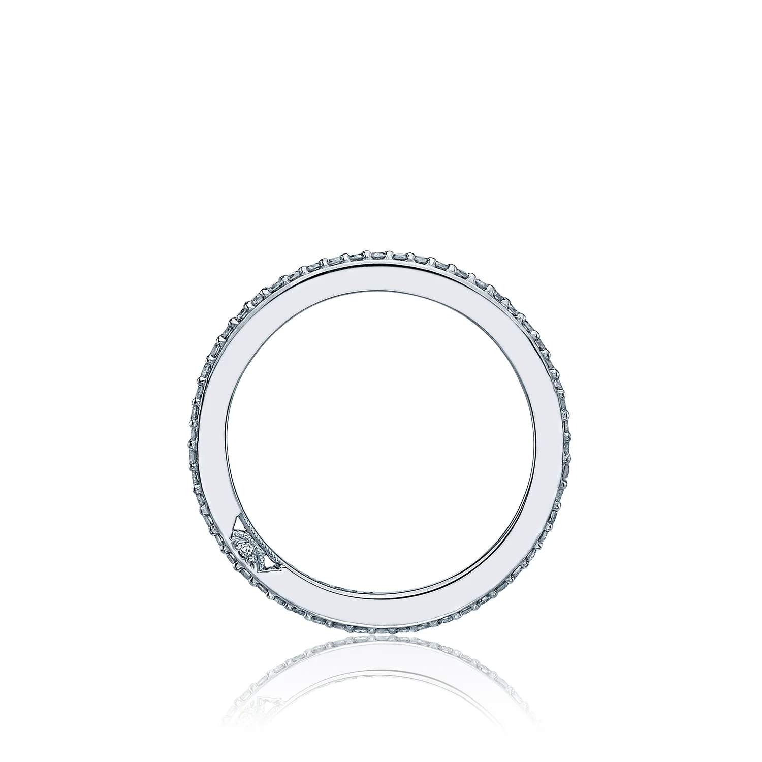 Tacori 18k White Gold Diamond Wedding Band (0.35 CTW) - Image 2