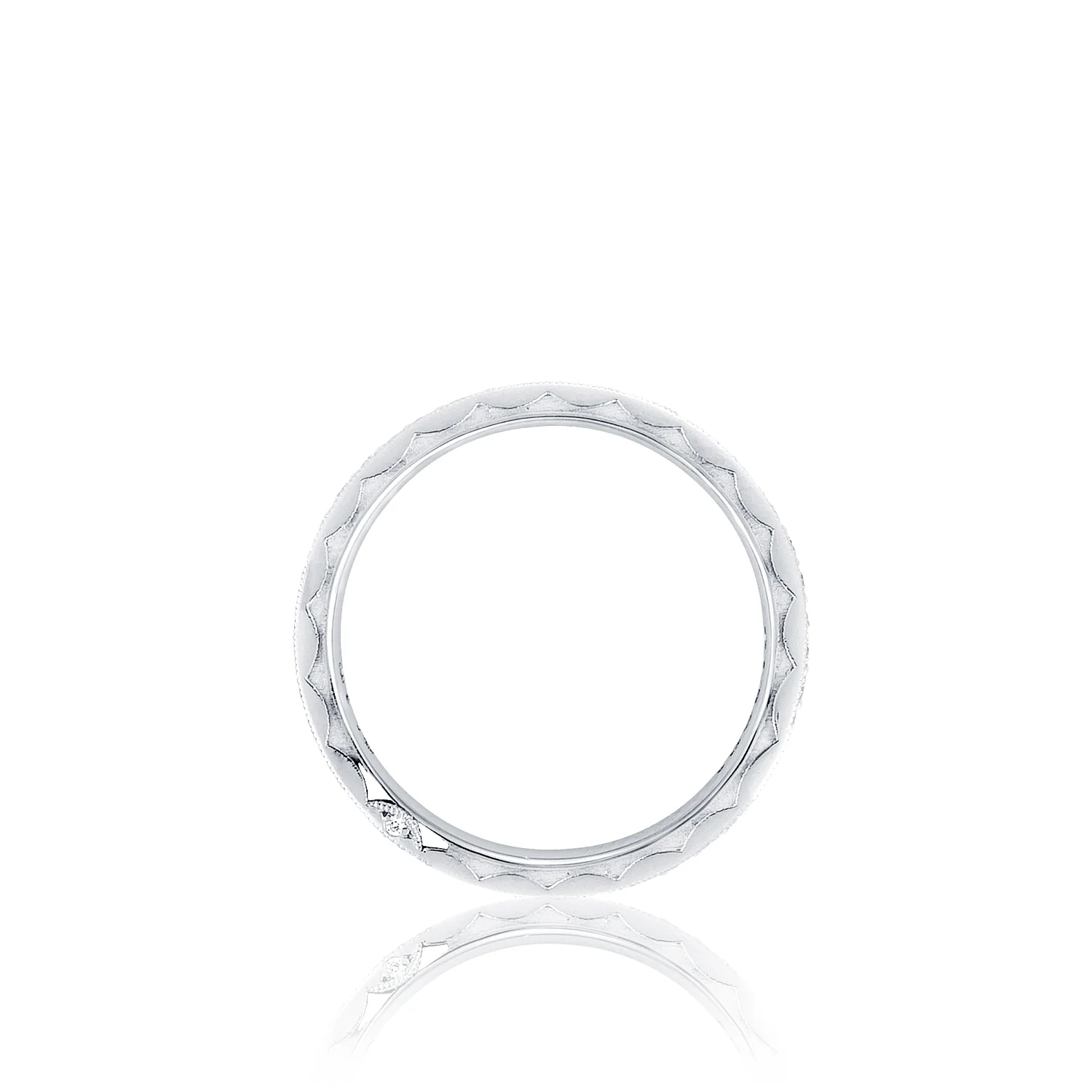 Tacori Platinum RoyalT Diamond Wedding Band (0.45 CTW) - Image 2