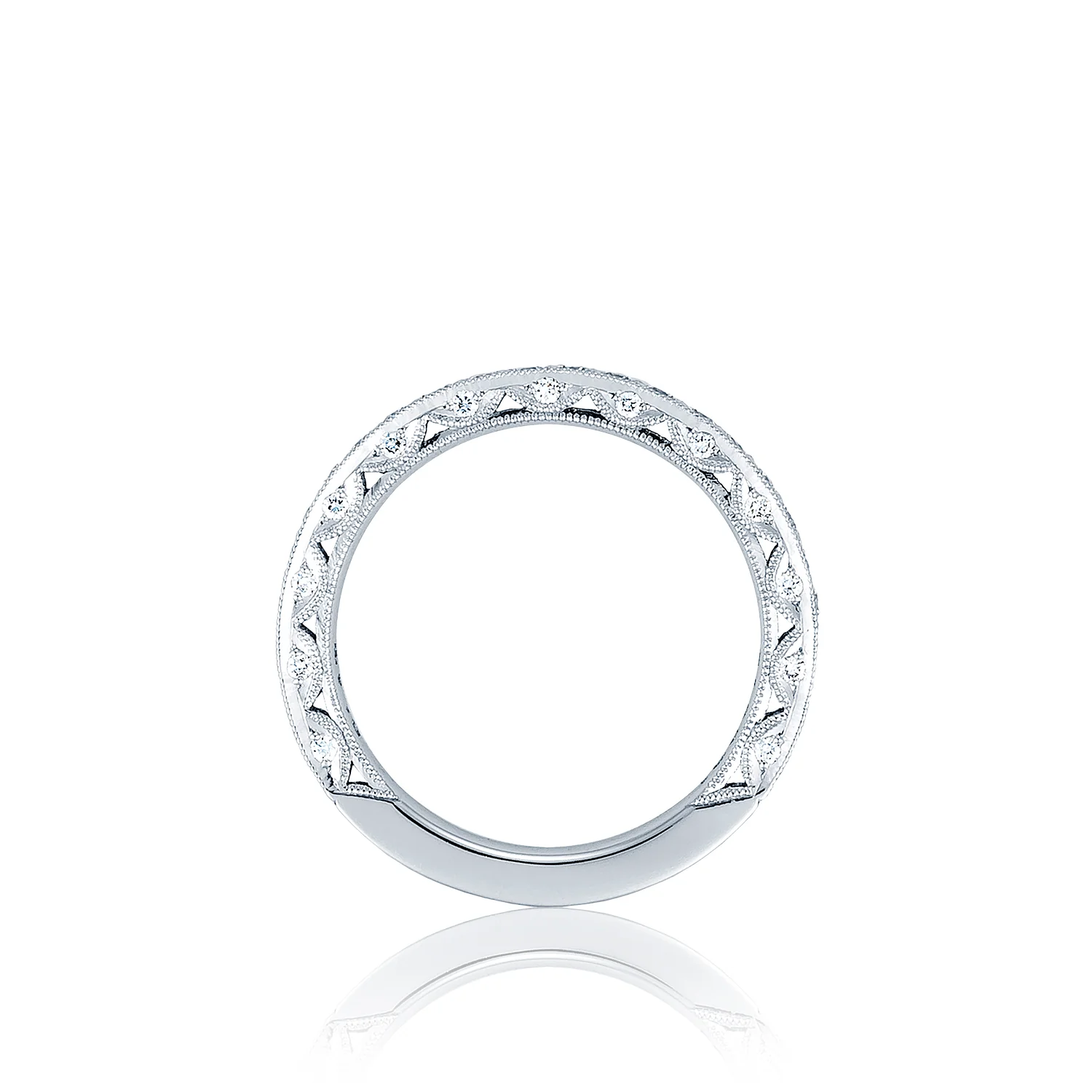 Tacori 18k gold RoyalT Diamond Wedding Band (0.65 CTW) - Image 2