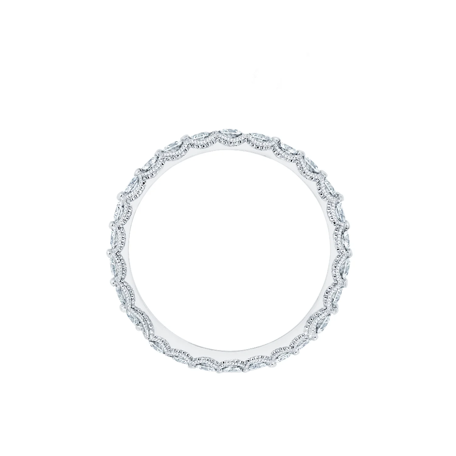 Tacori Platinum RoyalT Diamond Wedding Band (1.2 CTW) - Image 2