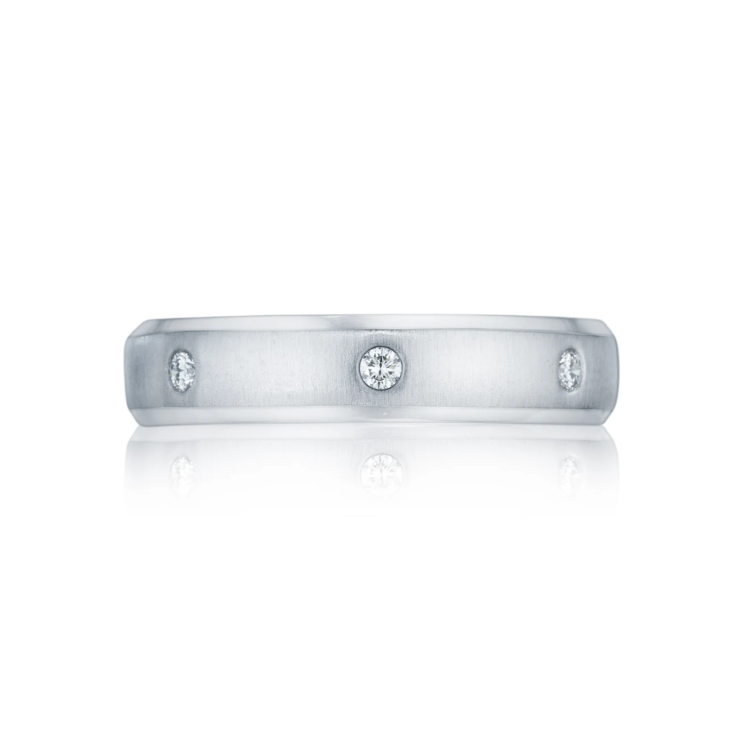 Tacori Sculpted Crescent Diamond Wedding Band (0.25 CTW) - Image 2