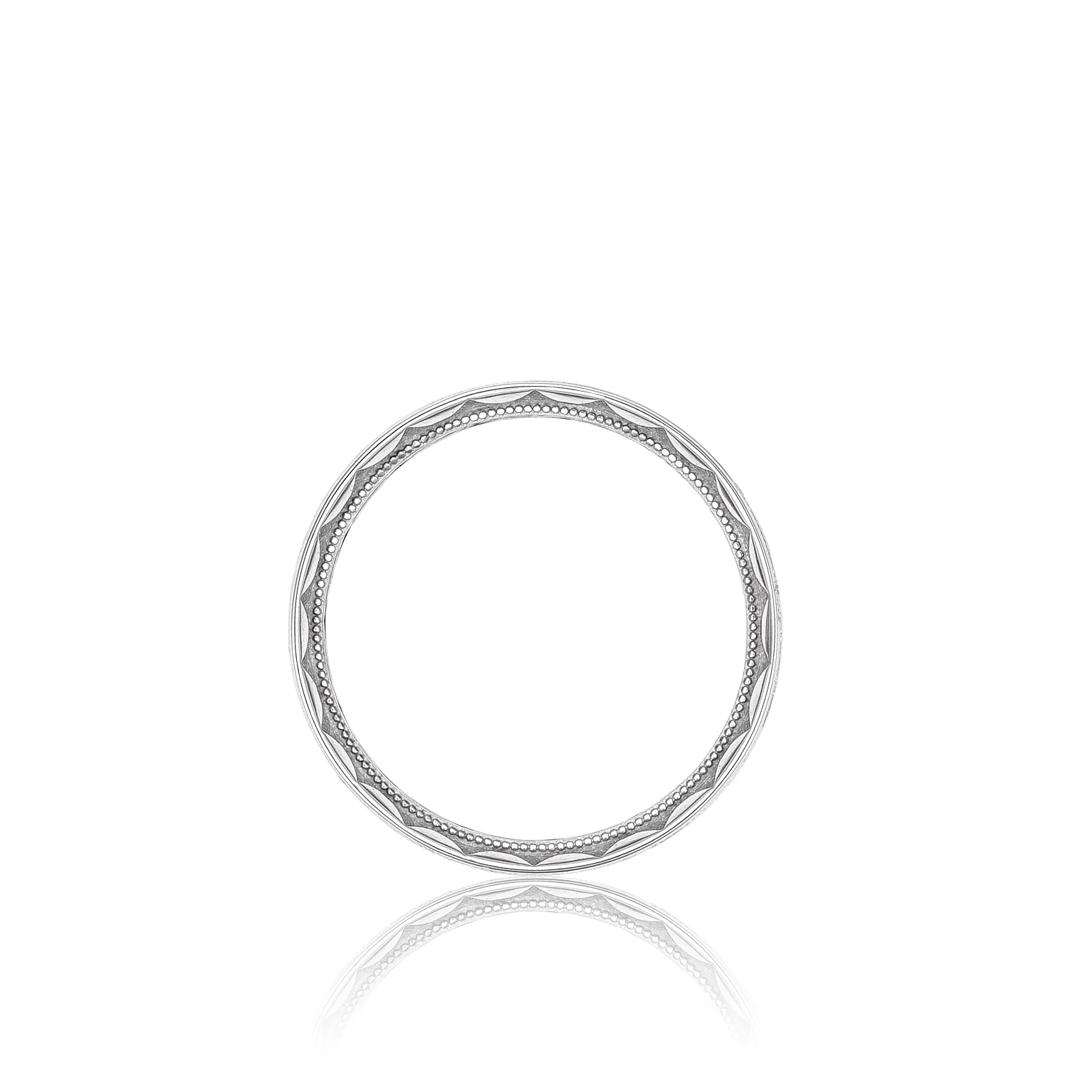 Tacori Sculpted Crescent Diamond Wedding Band (0.38  CTW) - Image 2