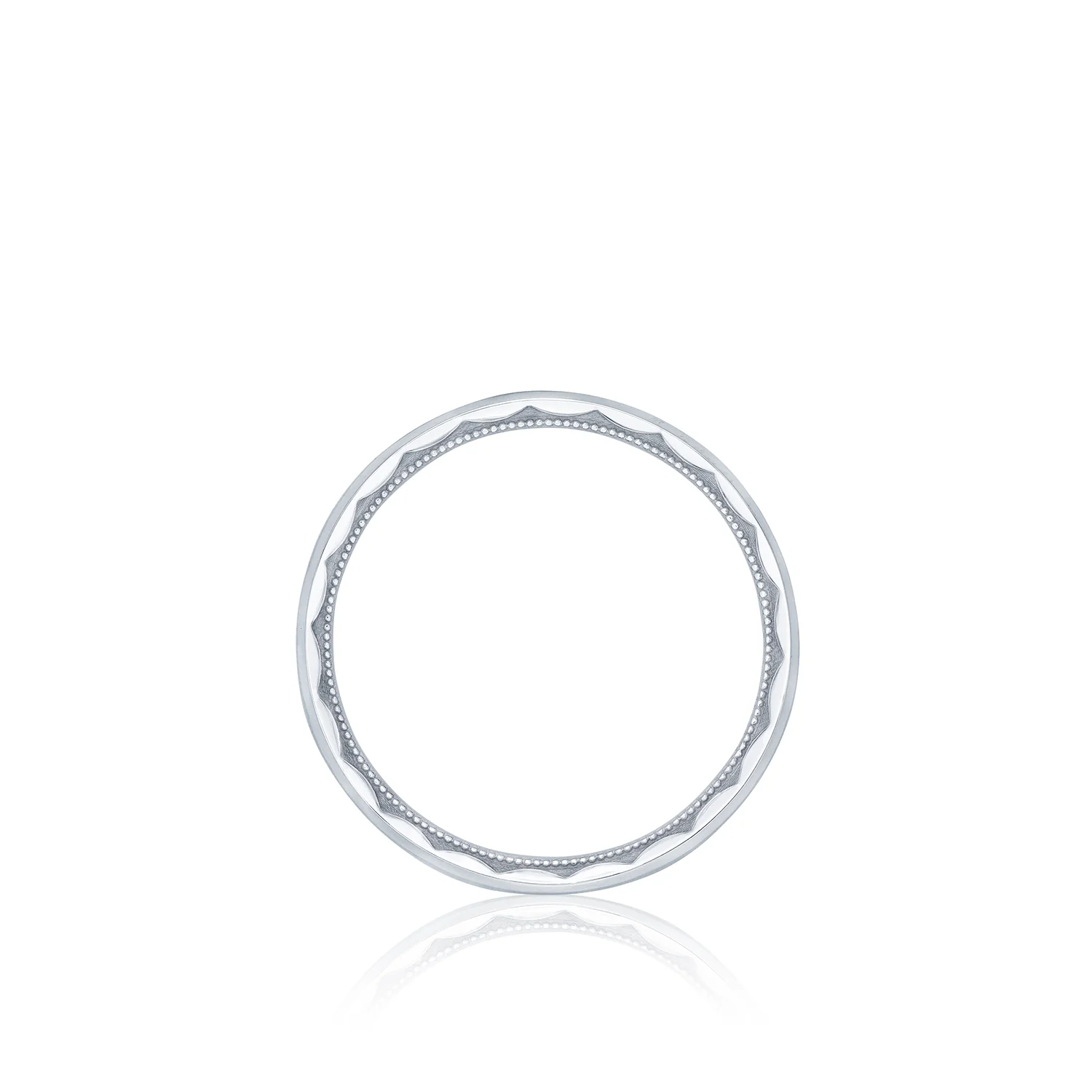 Tacori Sculpted Crescent Diamond Wedding Band (0.95  CTW) - Image 3